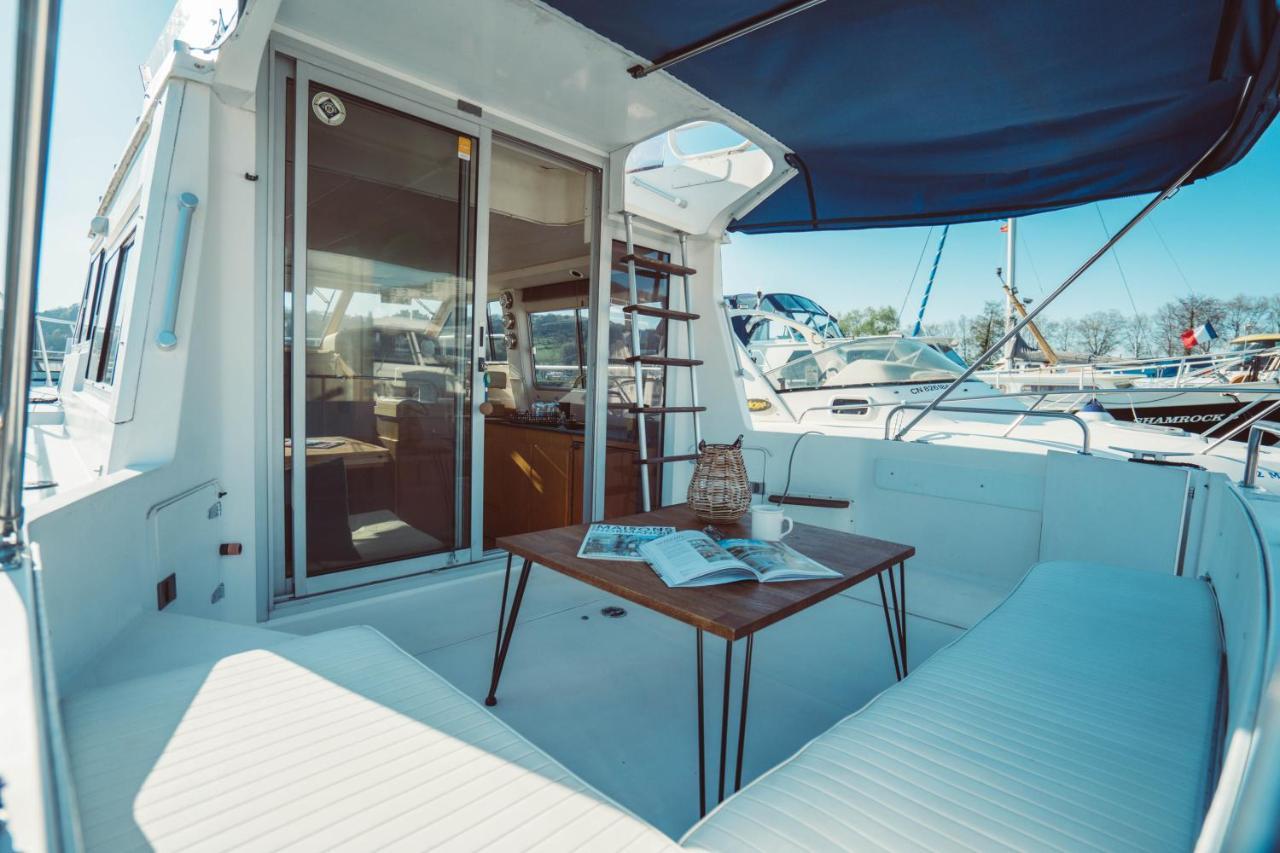 No Limit Charter Bateau Avec Parking Prive Proche Centre-Ville Rouen Eksteriør billede