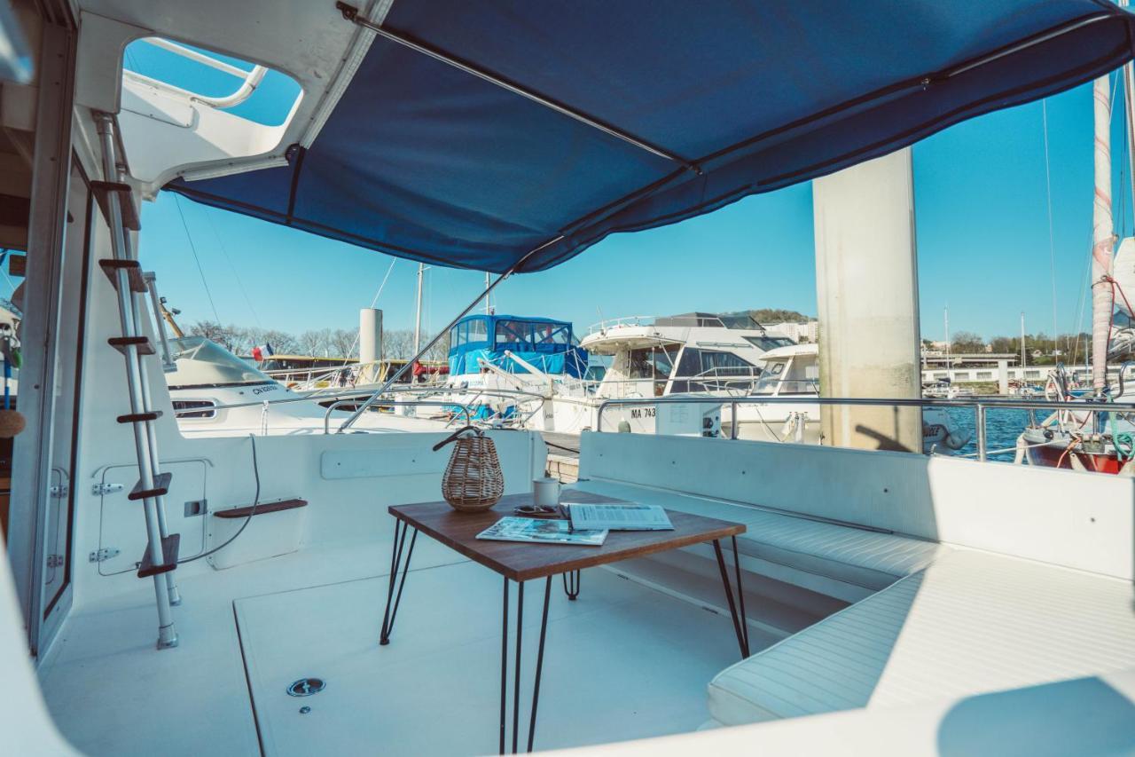 No Limit Charter Bateau Avec Parking Prive Proche Centre-Ville Rouen Eksteriør billede